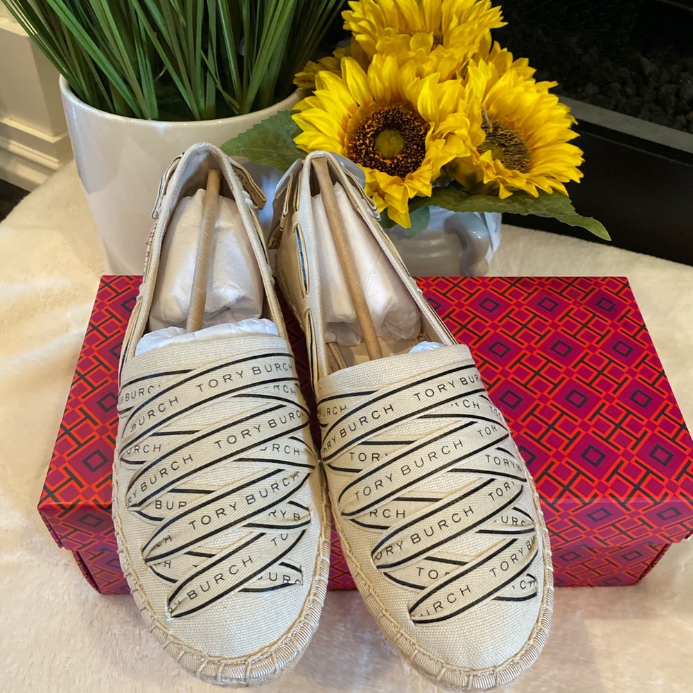✨NEW✨Tory Burch Ribbon Espadrille Flats - Picture 7 of 7
